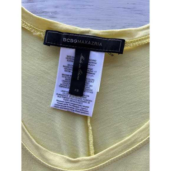 BCBG MaxAzria | sunshine yellow tank top - Picture 9 of 9